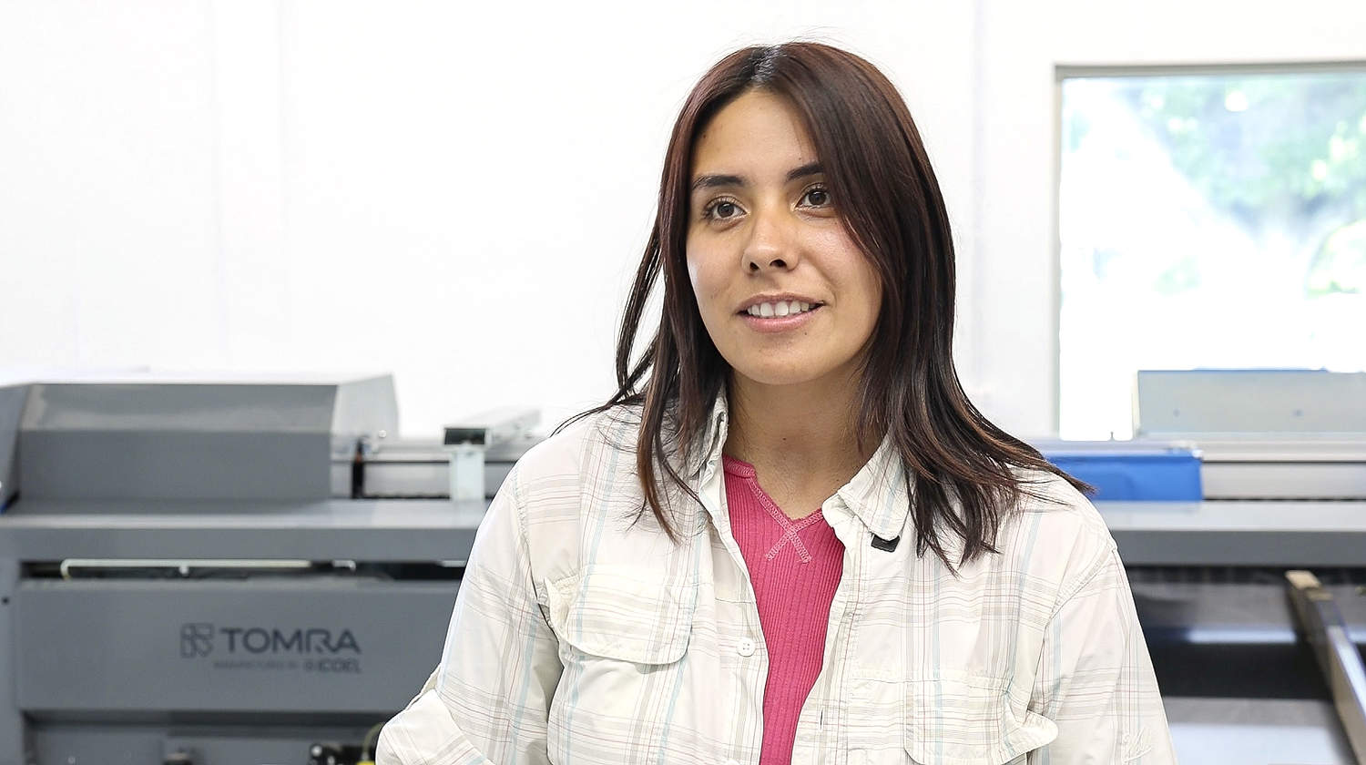 Alondra Mendez-Guerrero, a young grower from Wenatchee, Washington