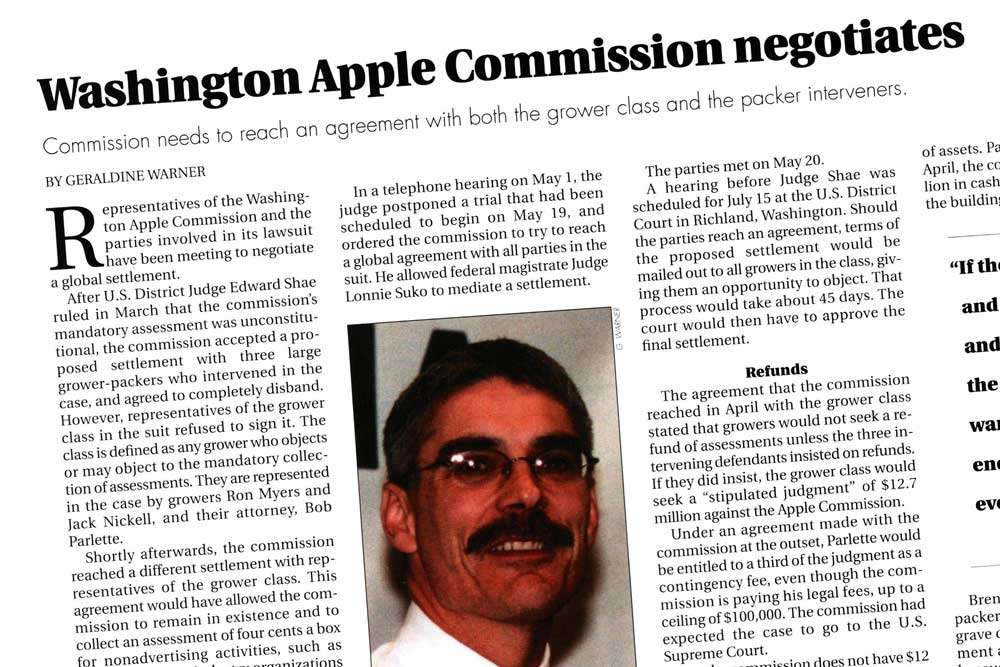 2003: Washington Apple Commission negotiates 2003.06-pg-26-wa-apple-comm-negoitates-1-of-2-feat