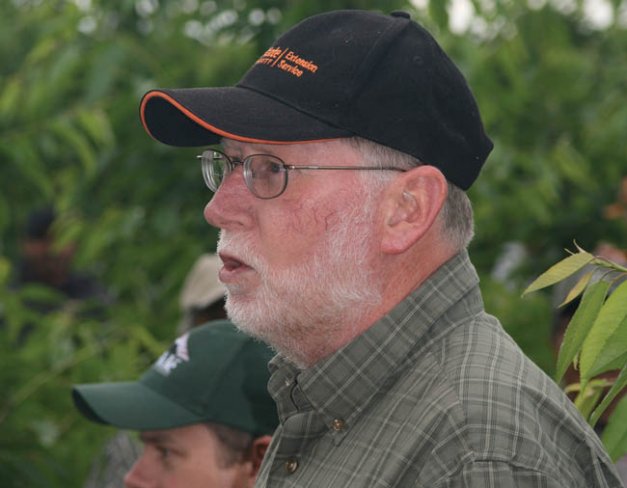 Lynn Long believes that Gisela rootstock can consistently produce 10-row cherries with good tonnage (10 tons per acre).