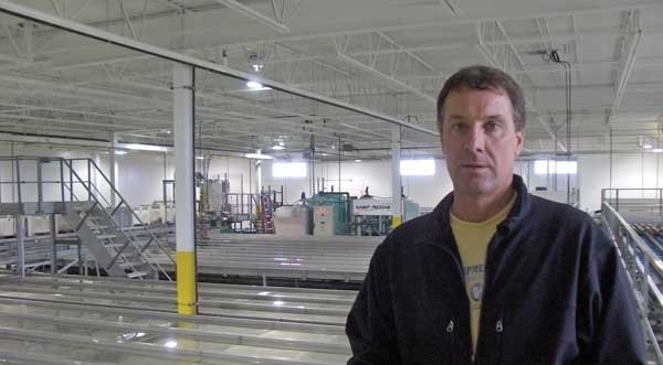 Kirk Kemp says a buy-local trend has boosted his company's sales.