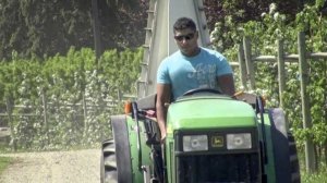 Raj Bagha at his orchard in Coldstream, British Columbia. (Courtesy Sierra Marketing)