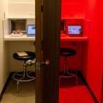 Chambers designed for sensory evaluations at Agriculture and Agri-Food Canada’s Summerland Research and Development Centre in British Columbia