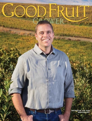 Brenton Roy, the 2015 Grower of the Year