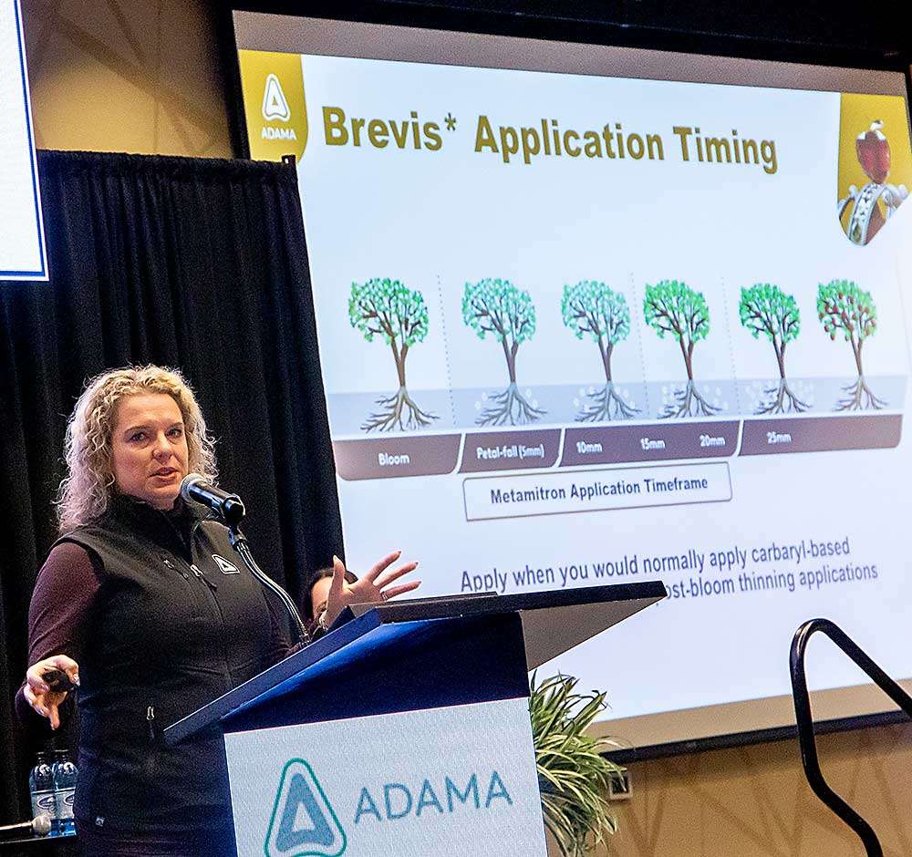 Seeking alternatives for chemical thinners GS Long Annual Meeting Jan. 15, 2025