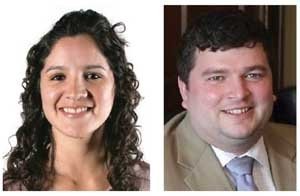 Jacqui Gordon Nunez, left, and Tim Kovis