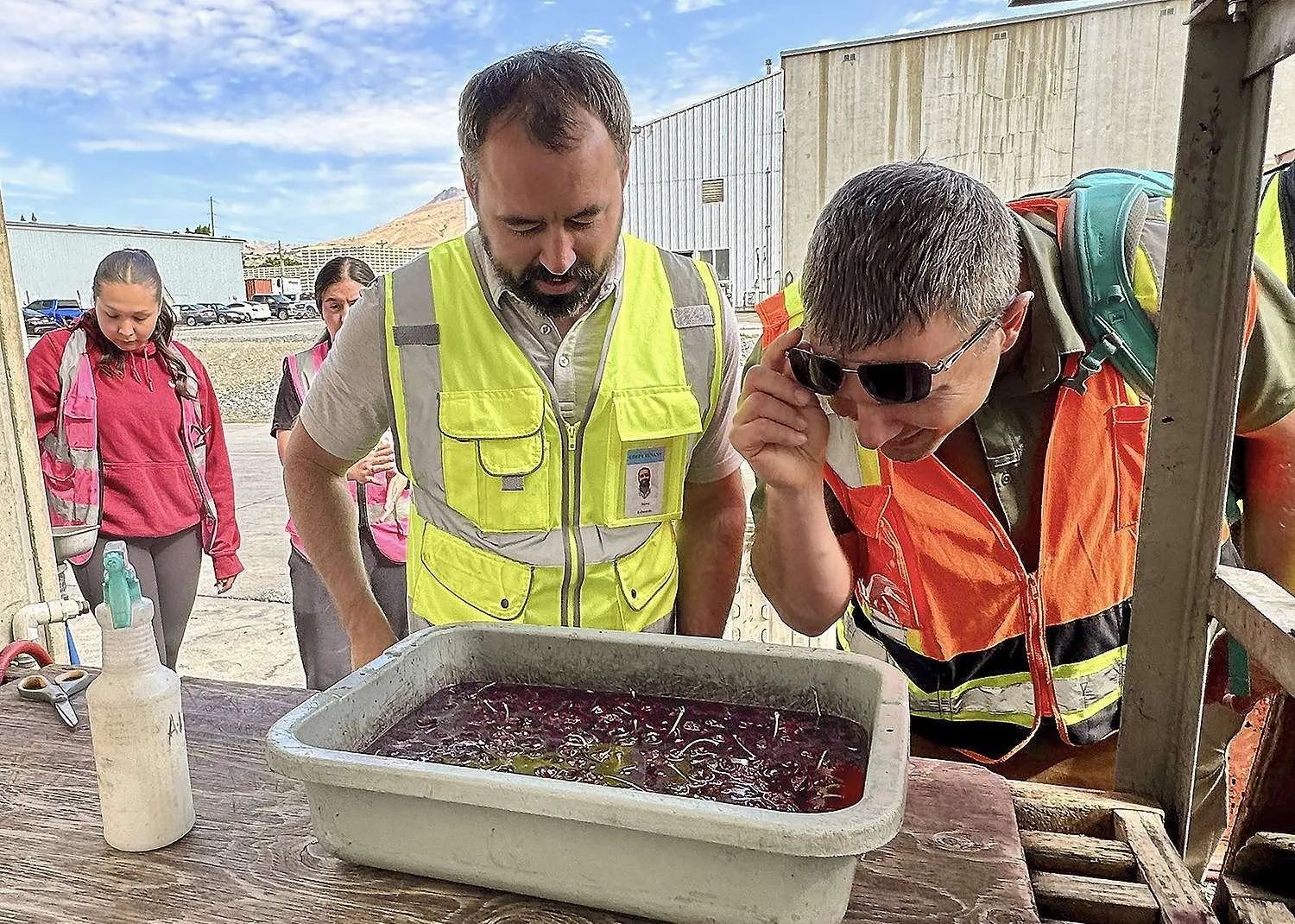 California phytosanitary officials on an annual tour of Washington’s fruit production regions.