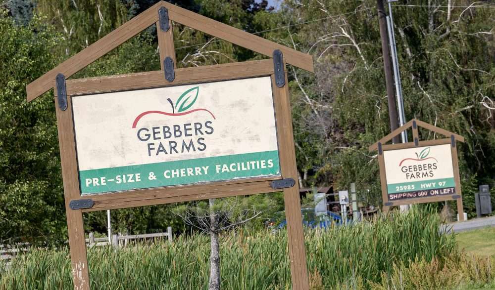 Gebbers Farms apple blocks and facilities