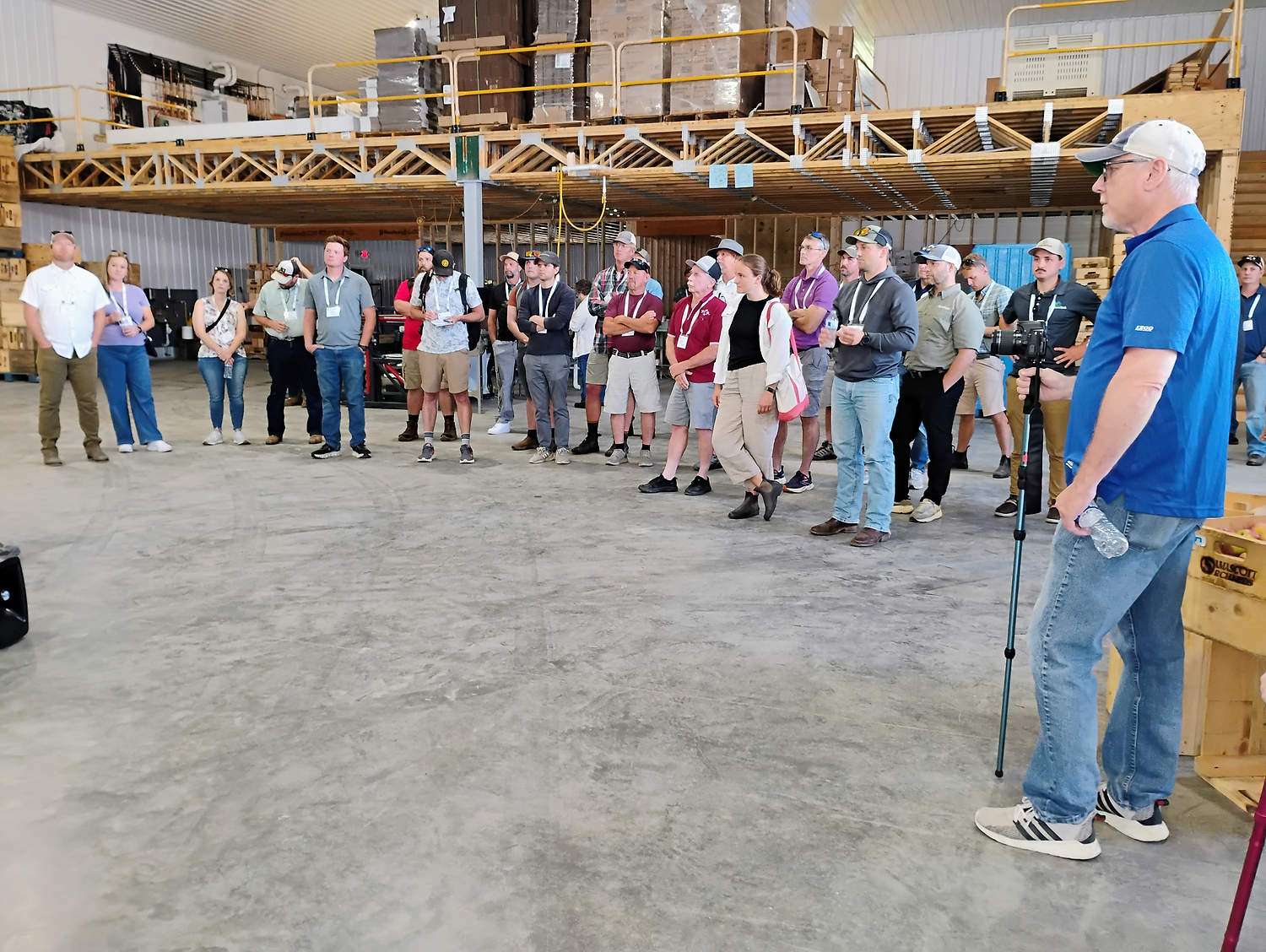 International Fruit Tree Association’s tour at Samascott Orchards in Kinderhook, New York