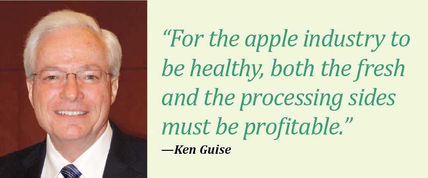 Processed apples have a future Ken Guise