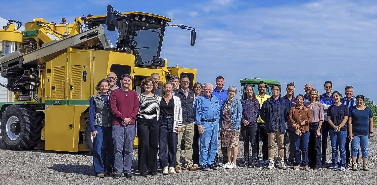 Brown: Nourishing innovations Members of the HiRes Vineyard Nutrition project at their final team meeting in May 2025 at the Cornell Lake Erie Research and Extension Laboratory in Portland, New York. The research team will share findings from the five-year project in June during the American Society for Enology and Viticulture annual meeting. (Courtesy Donnell Brown)