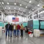Nelson family members in Nelson Irrigation’s engineering facility