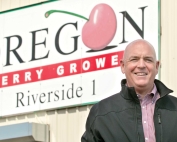 Tim Ramsey begins his third season as president and chief executive of Oregon Cherry Growers in The Dalles, Oregon on April 8, 2015.(TJ Mullinax/Good Fruit Grower)