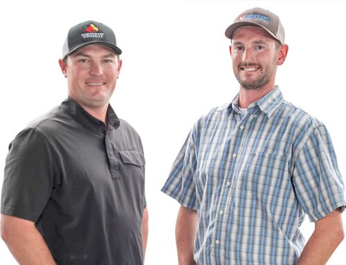 Gerad and Corbin Moser, young growers from Oroville, Washington