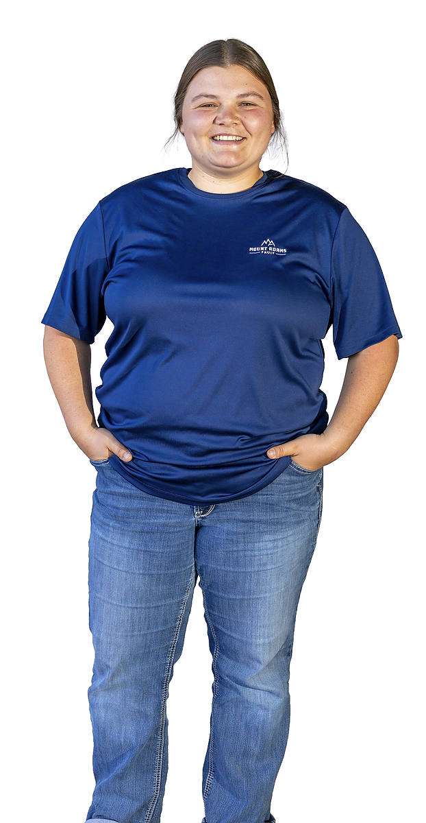 Natasha Decker, a young grower from Odell, Oregon