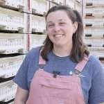 Young grower Claire Pierce
