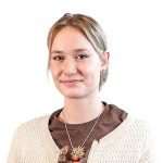 Claire Rasch, a young grower from Grand Rapids, Michigan, on Feb. 14, 2024.